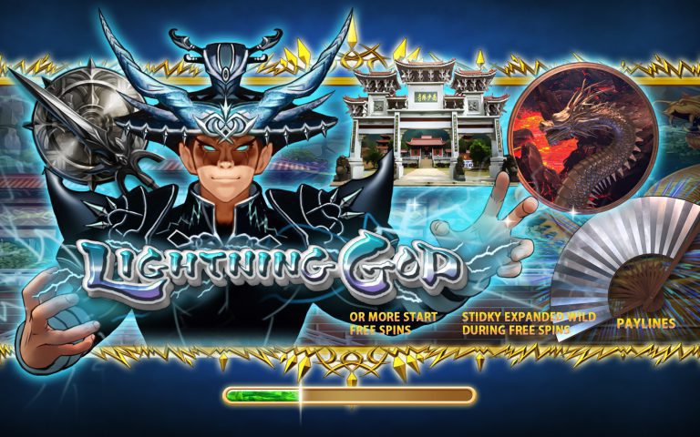 รีวิวเกมสล็อต Lightning God จากค่ายเกม SLOTXO เกมสล็อตเทพเจ้าสายฟ้า